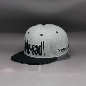 Poetik Clothing Company's • "Blessed" Unisex Baseball Hat • Heather Gray / Black